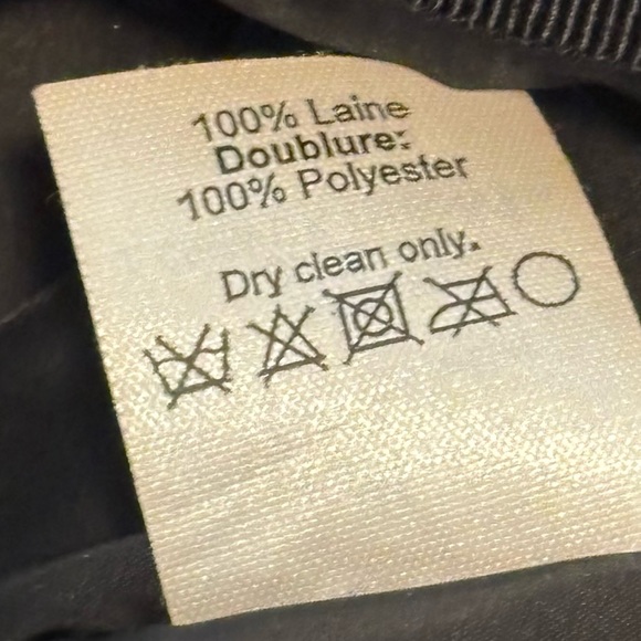 J. Crew Colorblock pencil skirt in houndstooth wool blend women's 8 Black & Gray - Picture 14 of 15